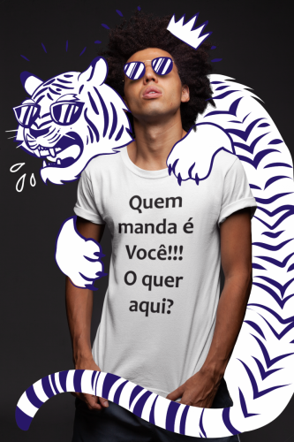 CAMISA PERSONALIZADA MORENO COM LEAO