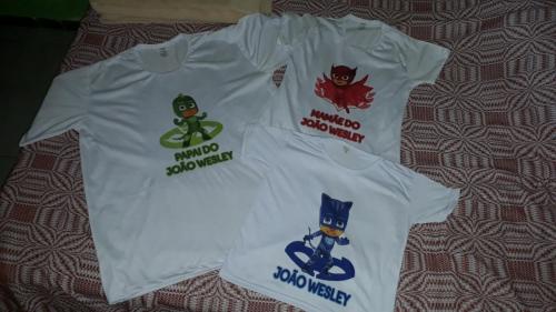 Camisa Personalizada Branca Personalize Infantil Festa Crianca (8)